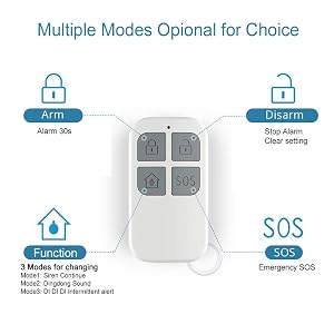 door alarm with remote