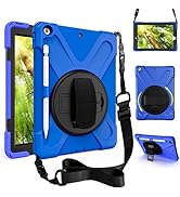 ZenRich iPad 9th Generation Case, iPad 8th/7th Generation 10.2 Case with Pencil Holder Kickstand ...