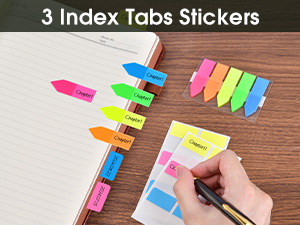 3 Index Tabs Stickers