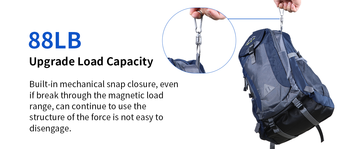 Magnetic Quick Release Keychain