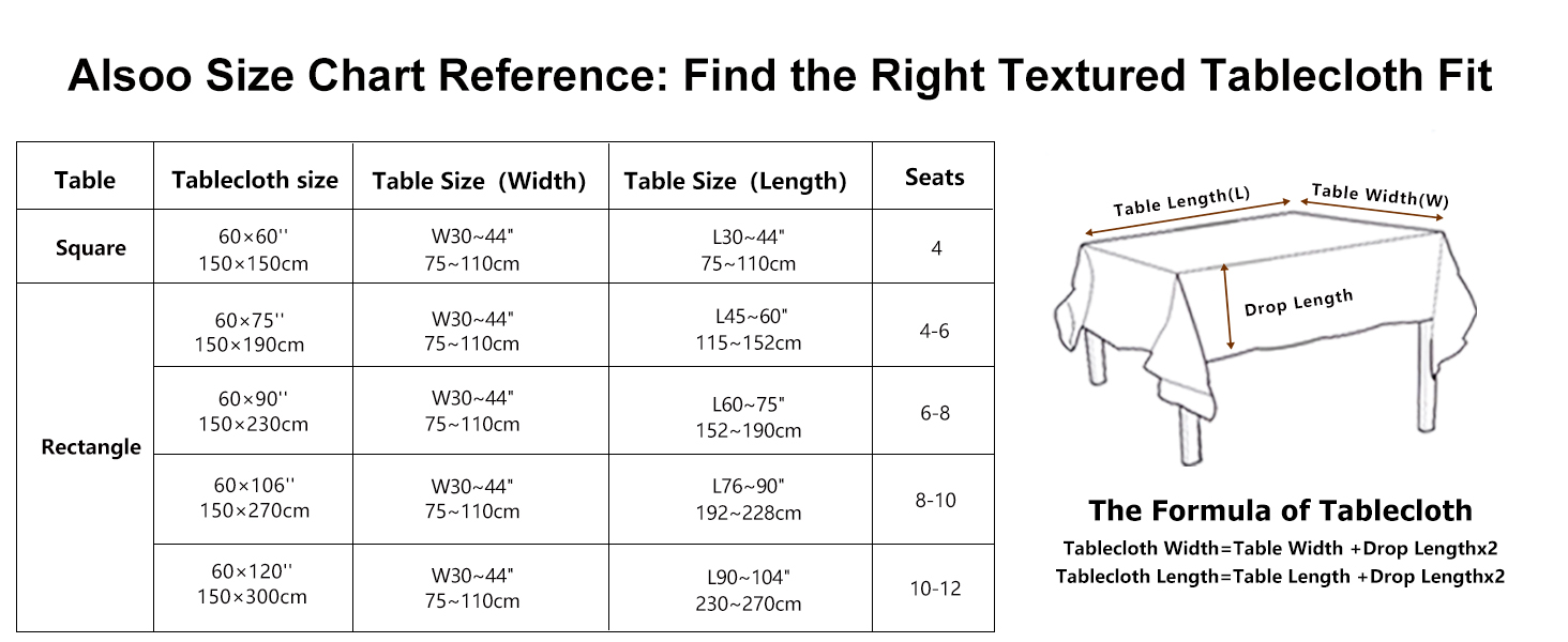 Table Cloth Rectangle Table