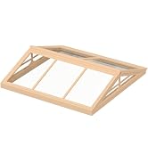 Wowood Roof for Super Creator, Plastic House Building Set, DIY Plastic Miniature House Kit