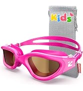 ZIONOR Kids Swim Goggles, G1MINI Ultra Photochromic Polarized Swimming Goggles Boys Girls