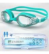 ZABERT KX Toddlers Baby Swim Goggles,Kids Swimming Goggles for Kids Age 0-5 Years Old