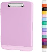 Piasoenc Clipboard with Storage, 8.5x11" Storage Clipboards with Pen Holder and A4 Legal Paper Fo...