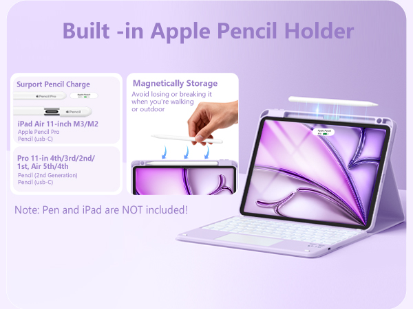 11 inch ipad case with keyboard