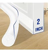 MAXTID Huge Door Draft Stoppers for Bottom of Door 36 Inch Under Door Gap Filler Bottom Door Seal...