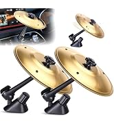 2 Pack Car Cymbal Air Vent, Cars Symbol Drum, Easy Clip-On Mini Cymbals for Drumer Music Lovers, ...