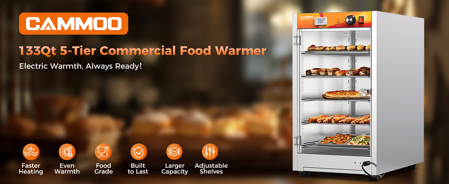 NT510 commercial food warmer