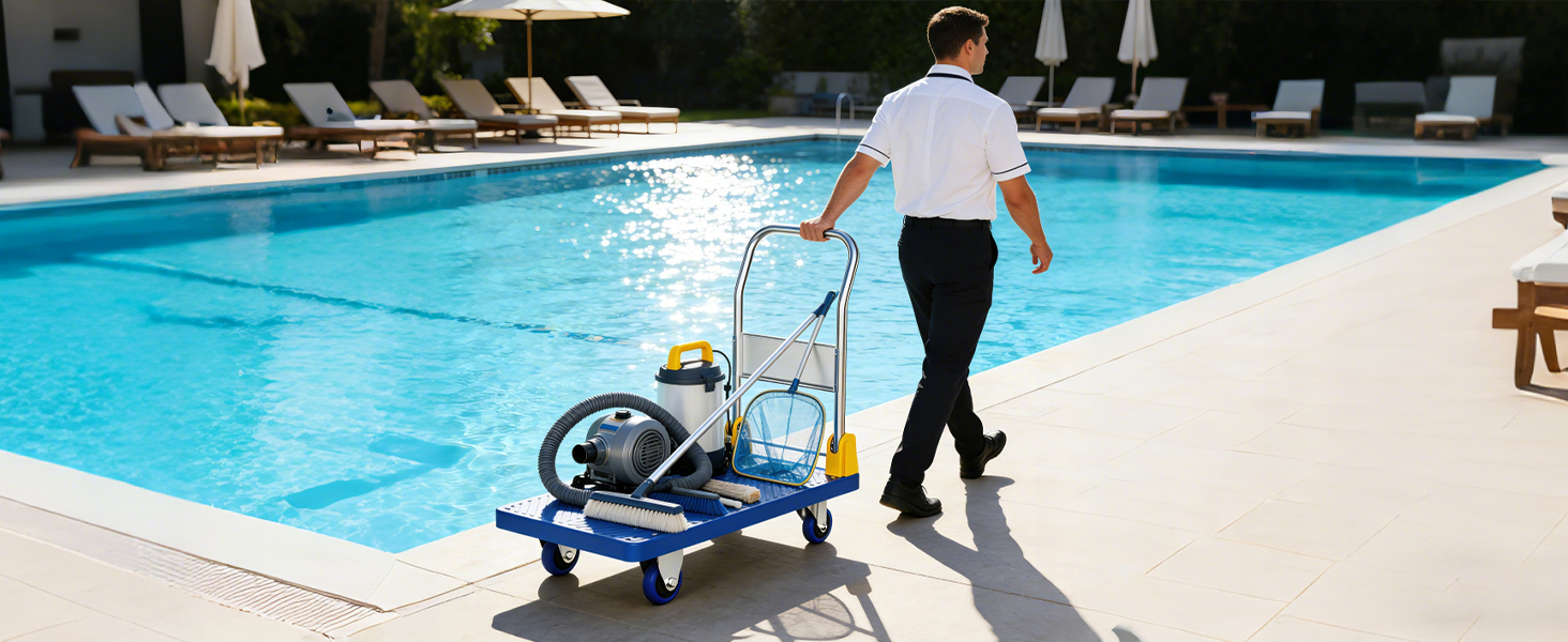 heavy duty dolly cart with wheels
