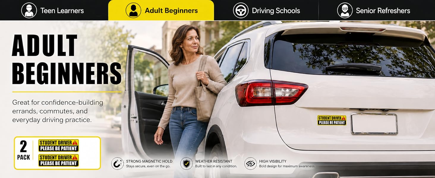 ADULT BEGINNER DRIVER