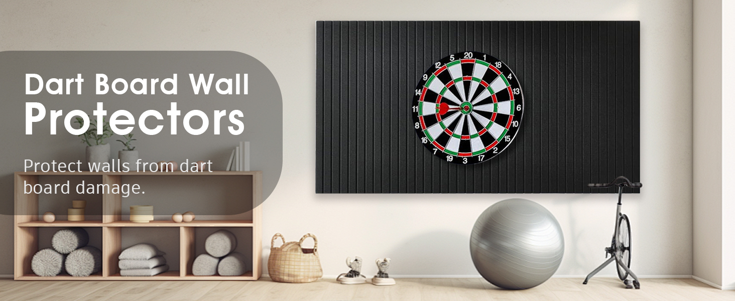 dart board wall protectors