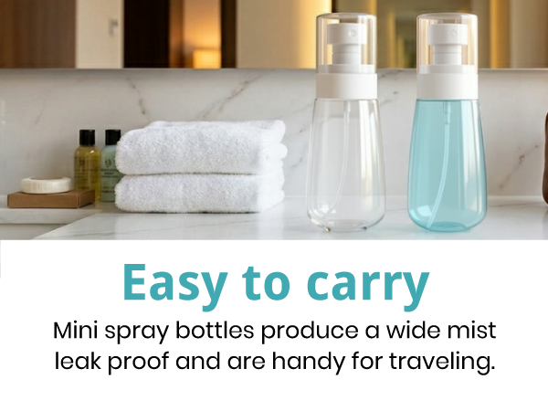 travel set, spray bottle for travel, mini spray bottles