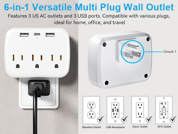 kitchen outlet extender