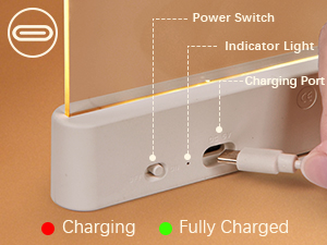 LED Book Light and Night Light 2 in 1