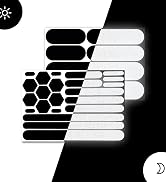 reflective sticker combo for night safety, also can use as bike decal