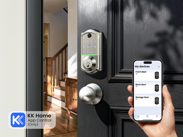 Keyless Entry Deadbolt with knobs