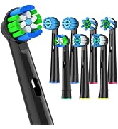 Replacement Toothbrush Heads Fits Oral B Braun for Precision/Precision Clean PRO/Sensitive/Cross ...