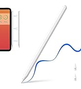 Stylus Pen for iPad with Wireless Charging - NTHJOYS Apple Pencil 2nd Generation Compatible with ...