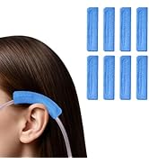 Dr.sendesi 8 Pieces Nasal Cannula Ear Cushions, Soft Oxygen Tubing Ear Pads, Comfort Cannula Wrap...
