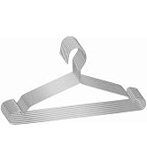 gofuch Wire Coat Hangers 10 Pack Strong Heavy Duty Stainless Steel Metal Coat Hangers Ultra Thin ...