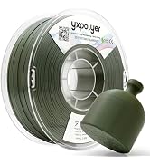 YXPOLYER ASA Filament 1.75mm 1kg Olive Drab 3D Printer Filament, UV Rain Heat Weather Resistant f...