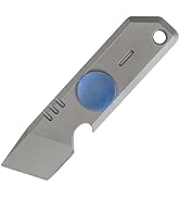 WARHERO Titanium EDC Pry Bar, Small Keychain Prybar Multitool With Bottle Opener, Portable Pocket...