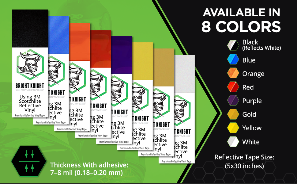 8 color grips