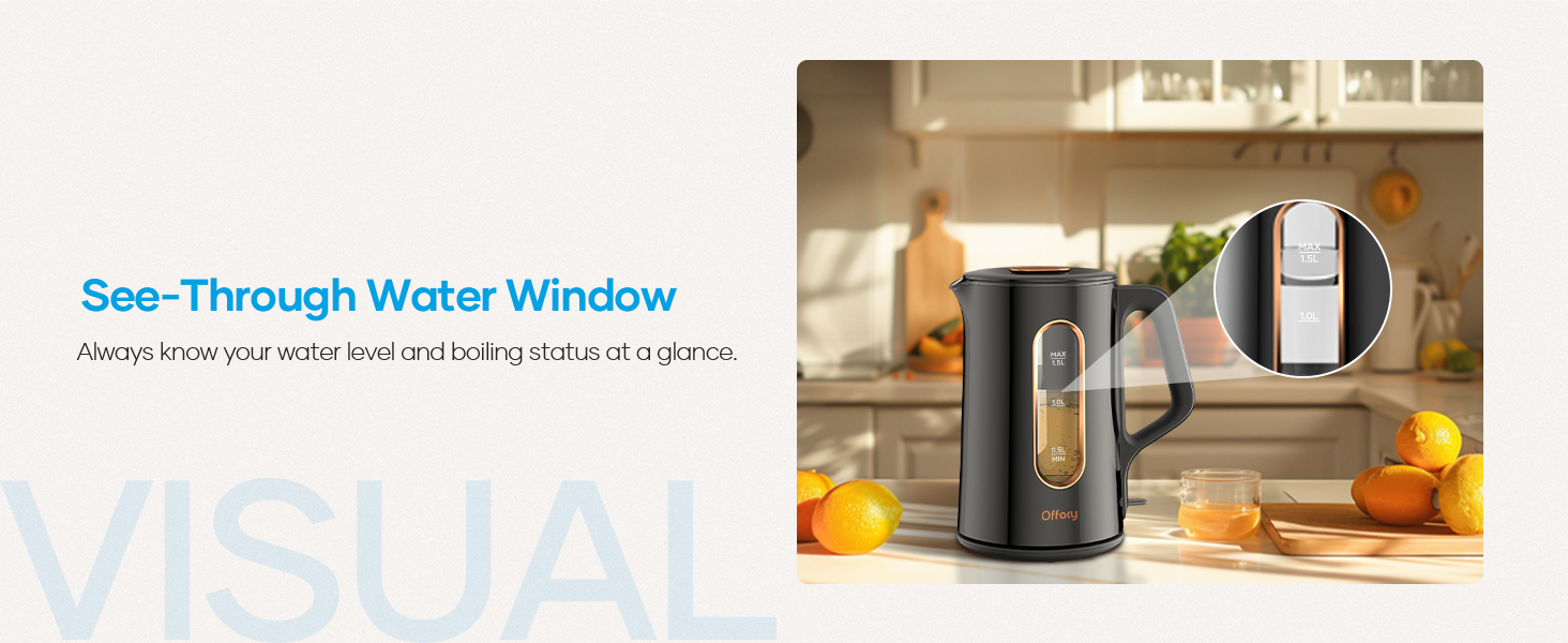 Offacy Electric Kettle K1 Pro
