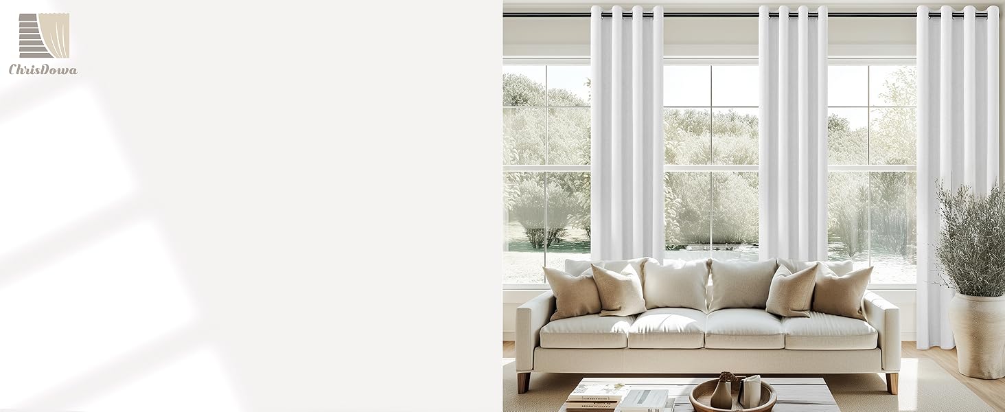 linen curtains