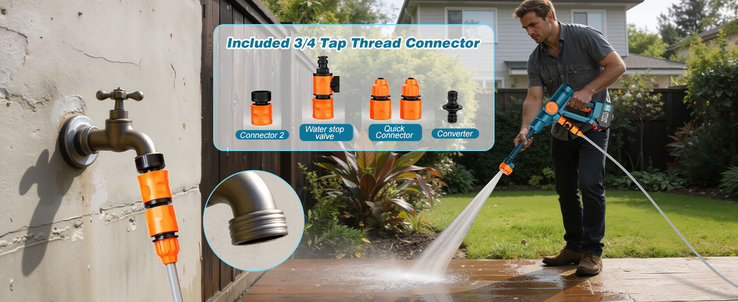 battery operated pressure washer