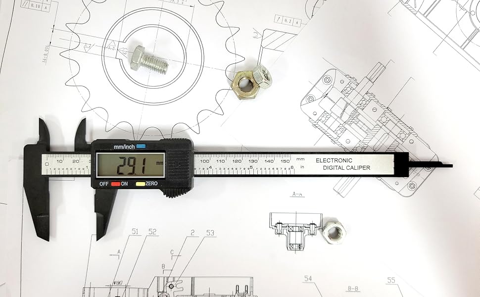 Plastic calipers