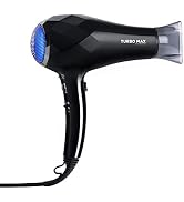 InStyler Turbo Max Ionic Dryer - Fast & Easy Drying for Healthy, Shiny Hair - Lightweight Efficie...