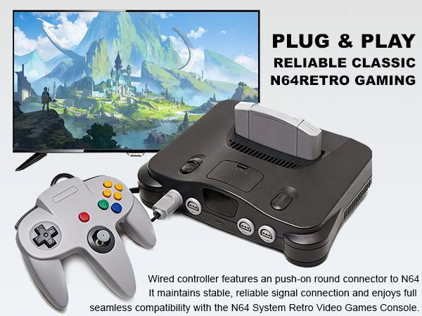 Plug and play N64 controller