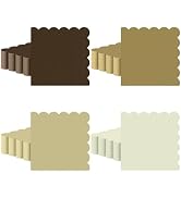 Xiangqu 120 Pack Brown Napkins, 5 x 5 Inch Gradient Brown Cocktail Napkins Boho Napkins Paper Fal...
