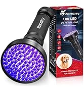 Vansky Black Light UV Flashlights, Ultra Bright 100 LED 395nm Ultraviolet Blacklight Detector for...