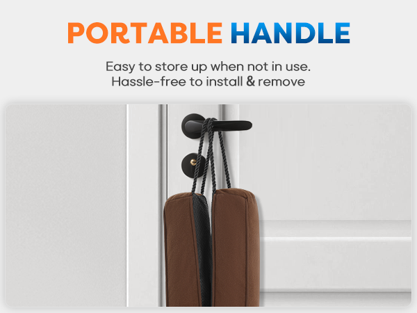 portable door draft blocker