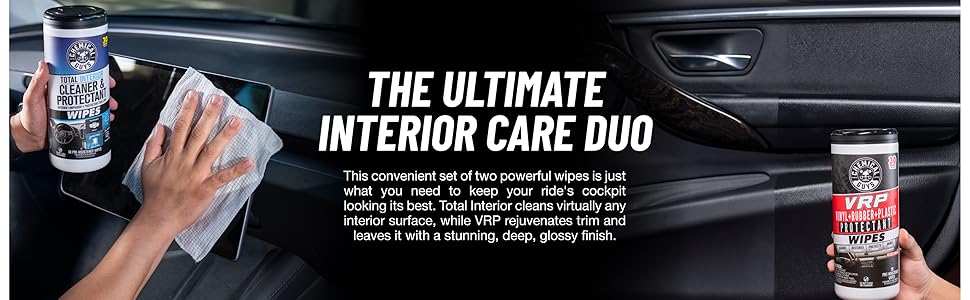 Total Interior Car Detailing Wipes from Chemical Guys