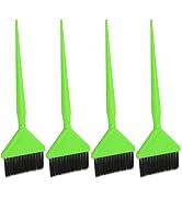 Hair Dye Brush, 4 Pcs Hair Color Brush, Reusable Color Brushes for Hair Stylist, Portable Color T...