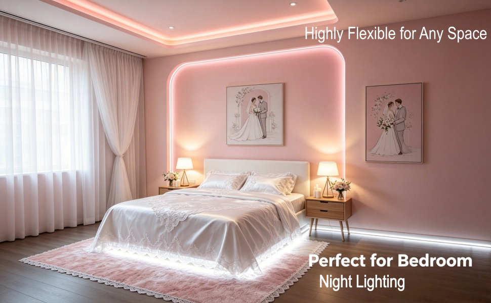 Room decorative light strips