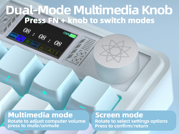 full size mechanical keyboard with screen gamer keyboard bluetooth mechanical keyboards