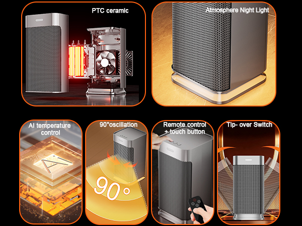 small space heater infrared