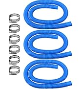 NEWREACH Pool Pump Replacement Hose Fit for Intex Coleman Above Ground Pool, 1.25 Pool Hoses x 59...