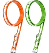 HRRVEE Shock Collar Replacement Strap, Waterproof TPU, Universal Fit | Adjustable 3/4" Training C...