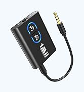 1Mii Bluetooth 5.3 Transmitter Receiver for TV to Wireless Headphones, Dual Link aptX Adaptive/Lo...