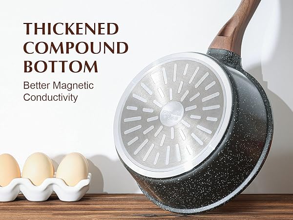 nonstick saucepan with lid