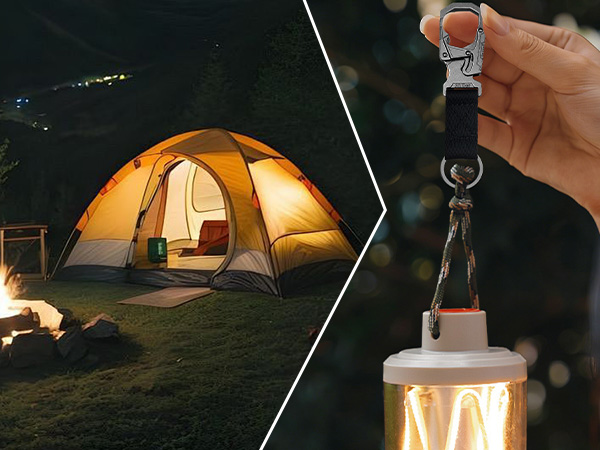 Durable keychain Camping Keychain