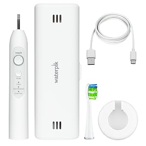 Toothbrush and Accessories - STW-03W020 White Sensonic Sonic Toothbrush
