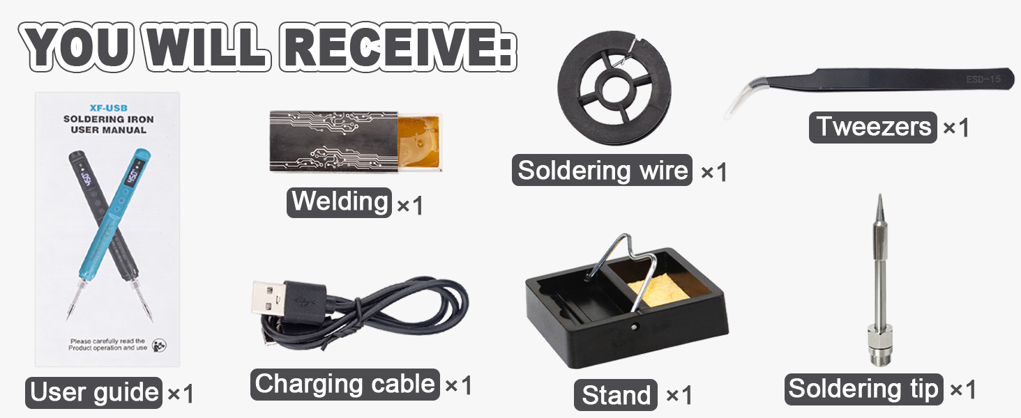 USB Soldering Iron Kit