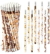 Xqumoi S’Mores Pencils with Eraser - S’More Love Fun #2 HB Pencils, Classroom Student Rewards Cam...